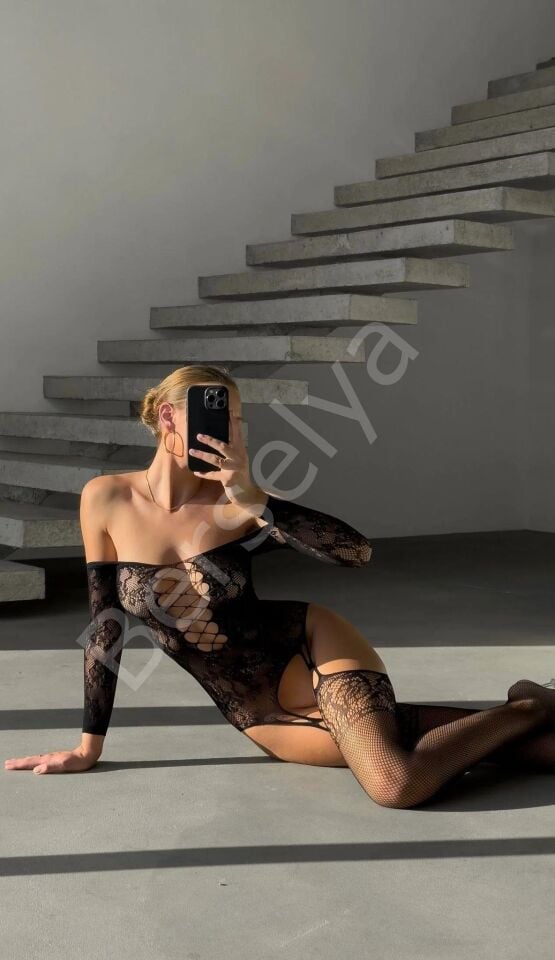 Omuz Ve Sırt Dekolteli Fantazi Vücut Çorabı