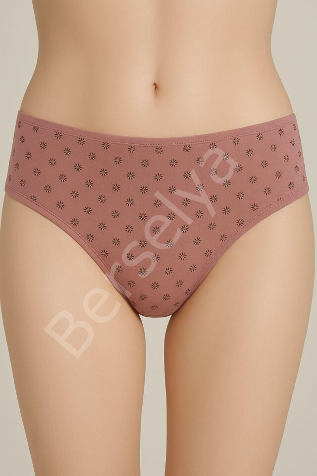 7 Li Desenli Külot Kadın