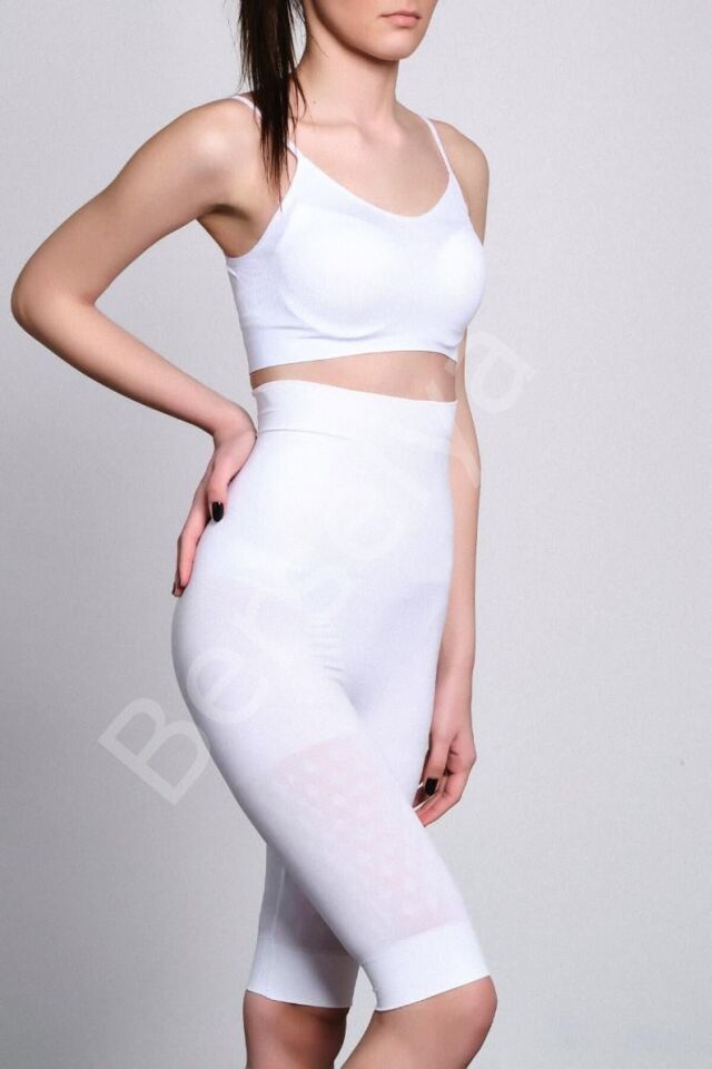 Beyaz Mı Emay 2015 Yüksek Bel Double Uzun Paçalı Korse