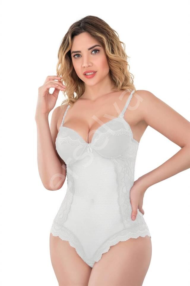 Ekru Emay 176 Dantelli Body