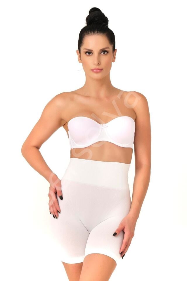 Beyaz Mı Emay 2017 Düşük Bel Double Pantalon Korse