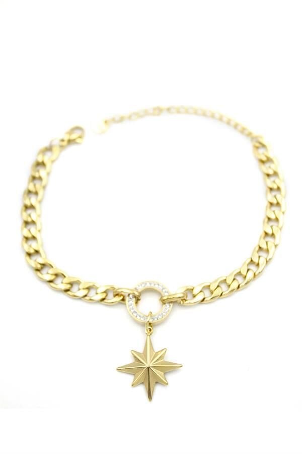 Kuzey Yıldızı Bileklik - Altın