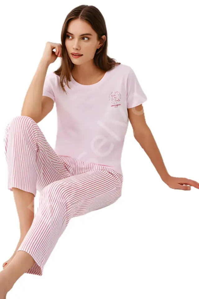 İkili Pijama Takım  Kadın Pc9201-x