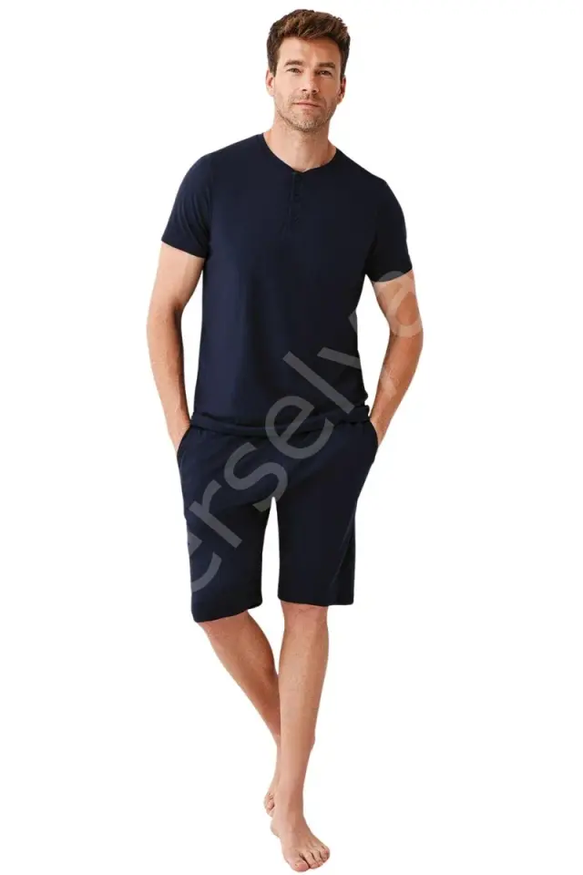 Erkek Üçlü Pijama Takım Ar3691-s