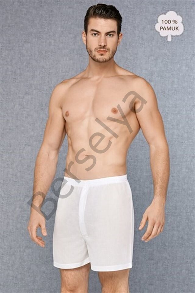Doreanse Erkek  Pamuk Astarlı Uzun Bol Paça Boxer 1525