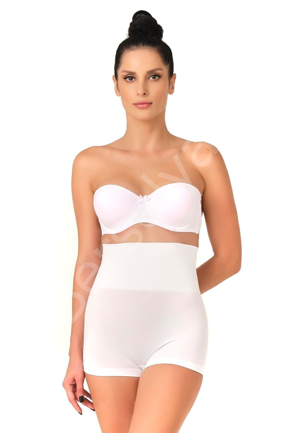 Beyaz Mı Emay 2022 Pantolon Double Korse