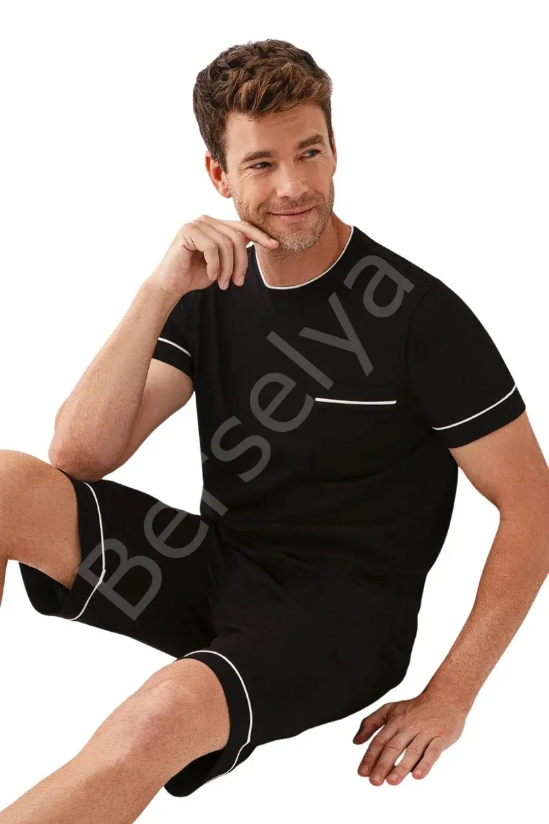Erkek Pijama Şortlu Takım Ar3674-s