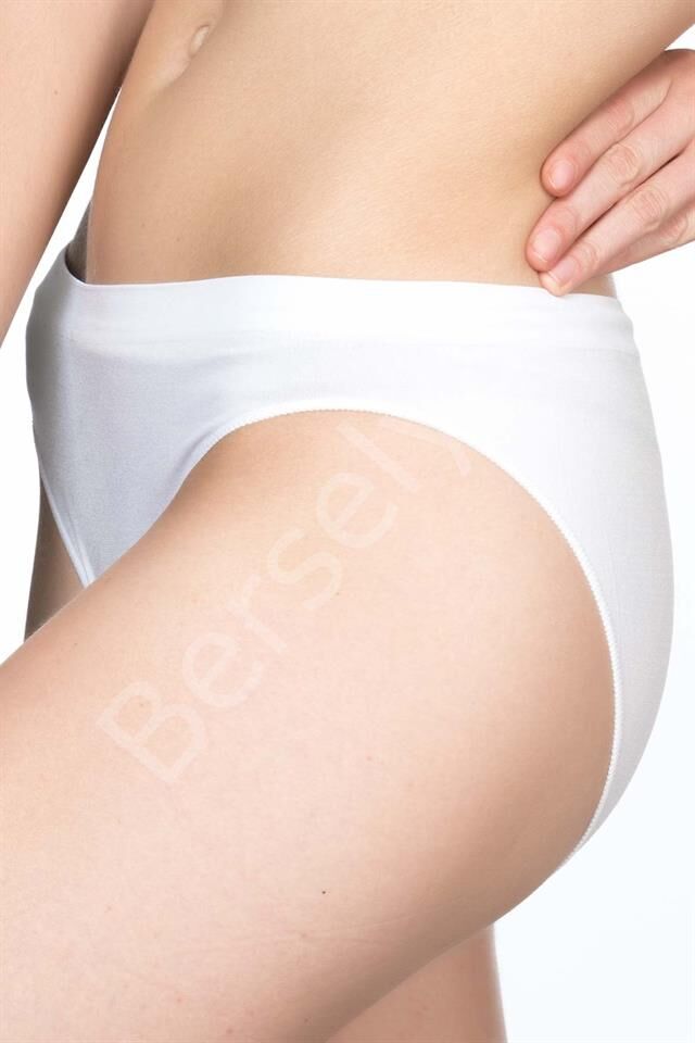 Beyaz Emay 3001 Soft Slip Külot