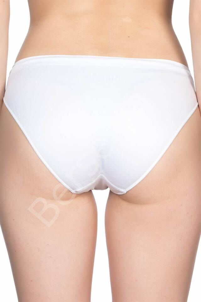 Beyaz Emay 3001 Soft Slip Külot