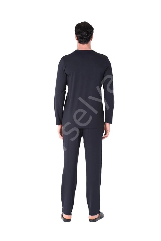 D's Damat 221001 Uzun Kol Pijama Takımı