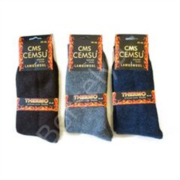 Cemsu Erkek  Termal Çorap