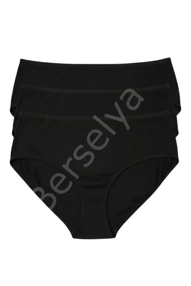 3lü Set Külot-siyah-beyaz-ten Dor2850