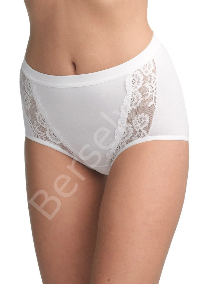 Black Spade Kadın Slip Private Lace Maxi 1316