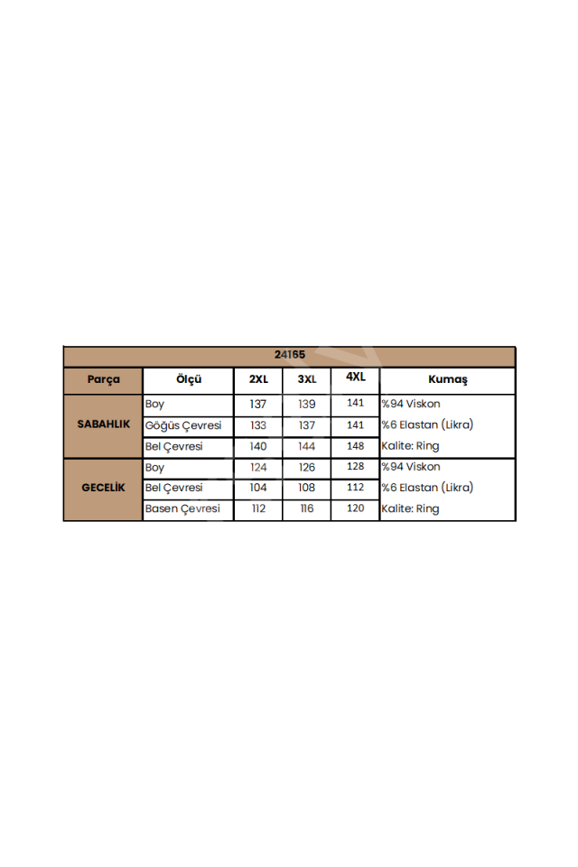Yaprak Desenli Yırtmaçlı Dantelli Ve Dekolteli Büyük Beden Sabahlık Takımı