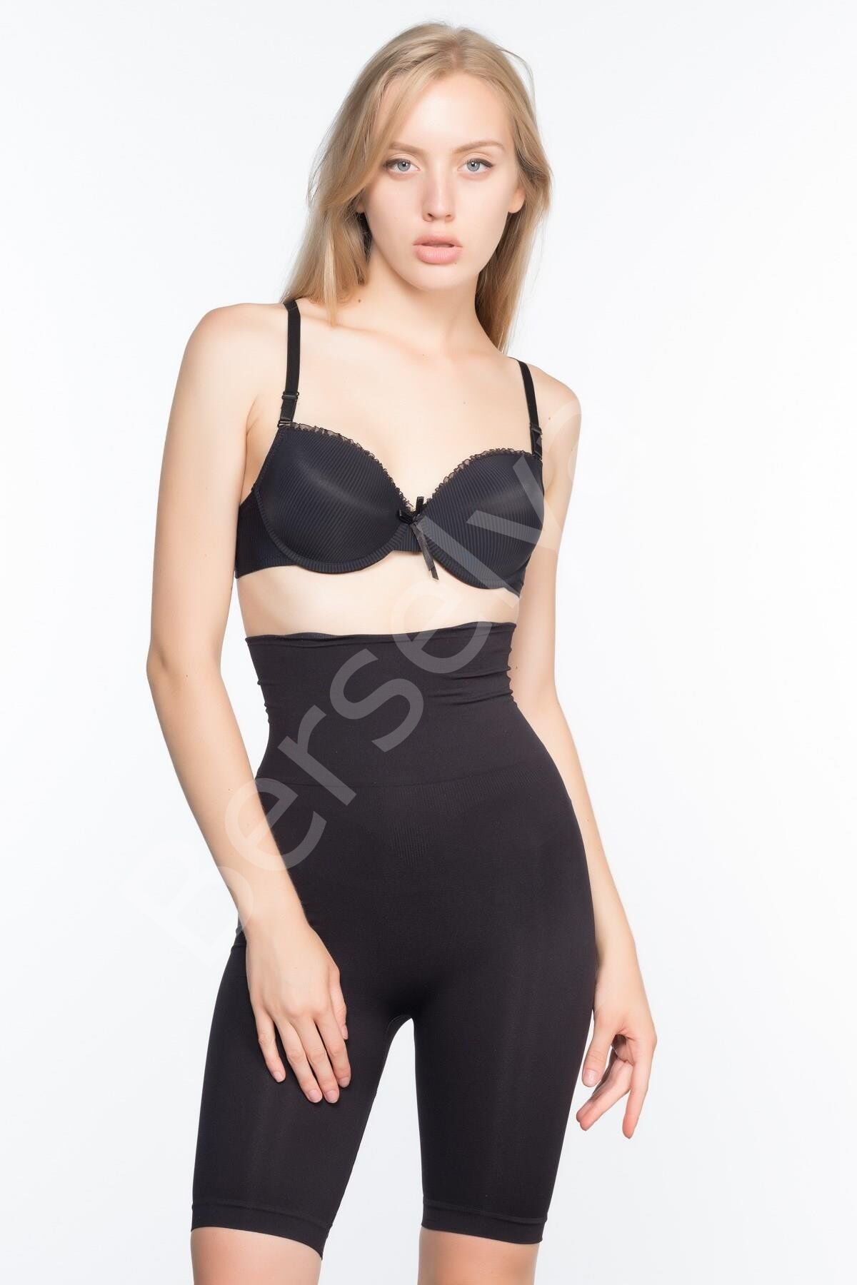 Siyah Mı Emay 3200 Pantolon Altı Soft Double Boxer Korse