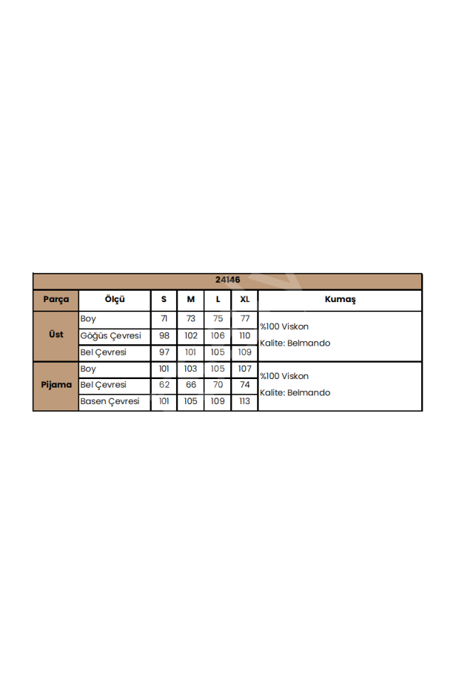 Çiçek Yaprak Ve Etnik Desenli Pijama Takımı