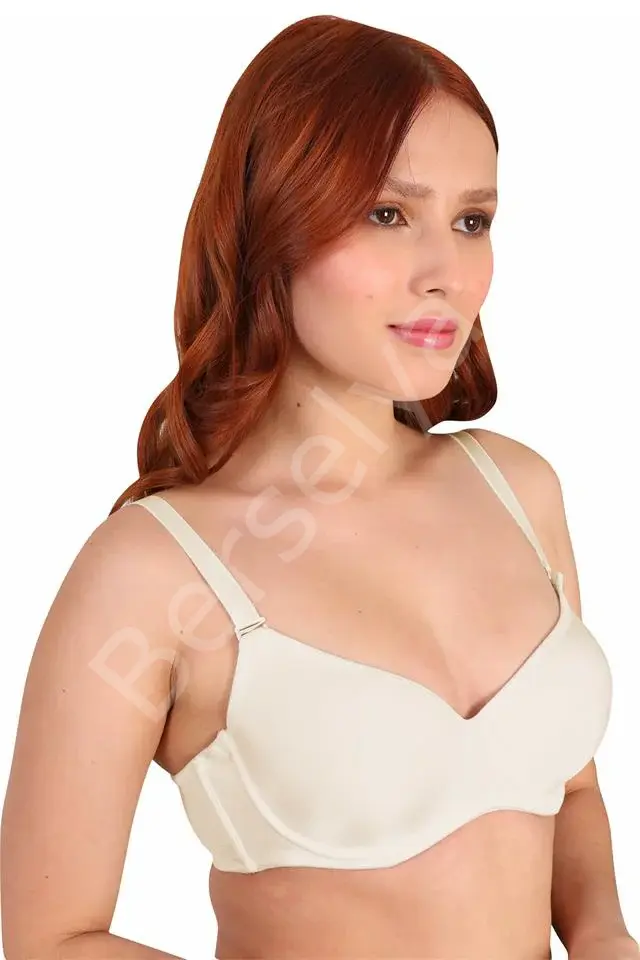 Ekru Mı 190d Pedli Balenli Sütyen