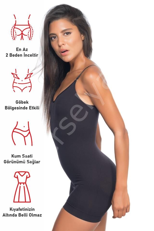 Siyah Emay 2059 Boxer Boy Korse