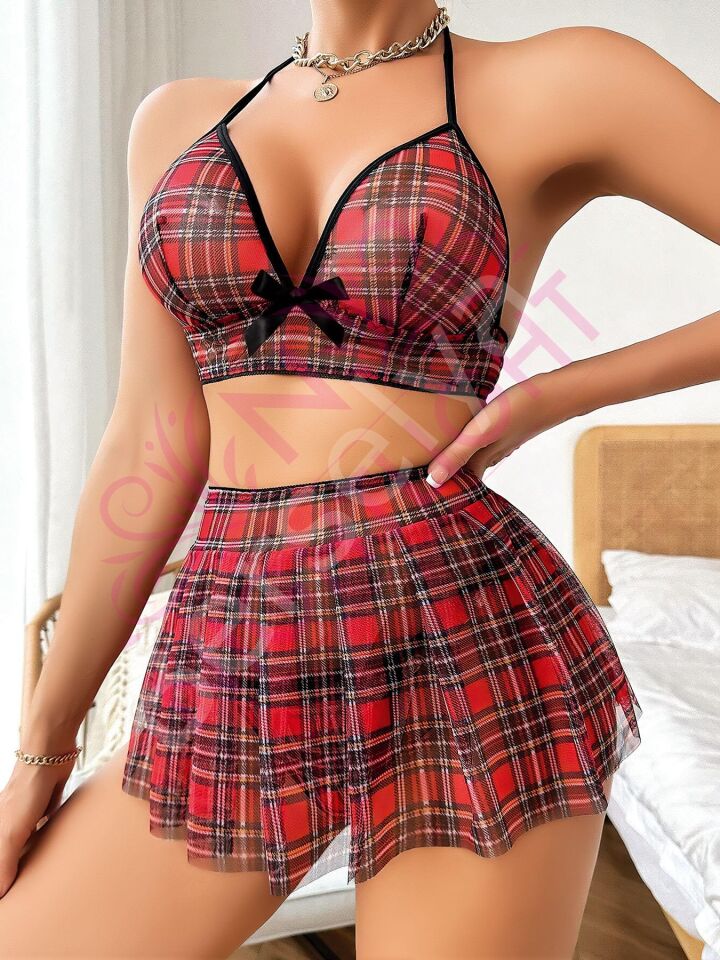 Nightlight Mini Tül Çekici Fantazi Öğrenci Kostümü