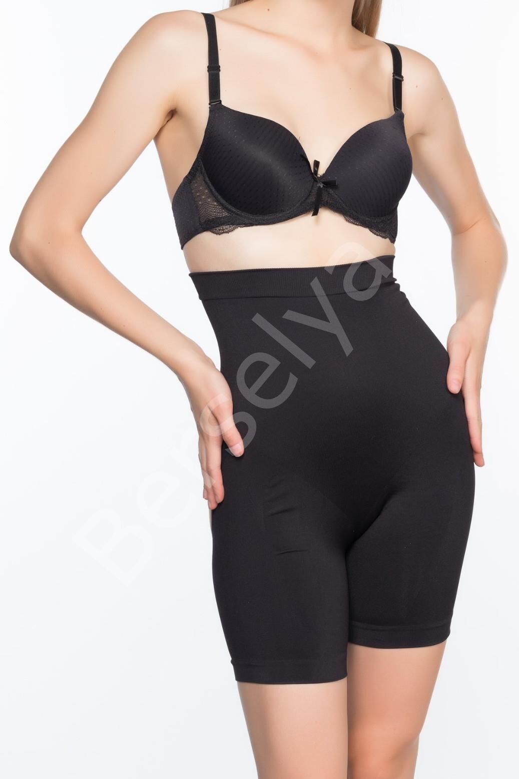 Siyah Mı Emay 2063 Popo Açık Paçalı Korse