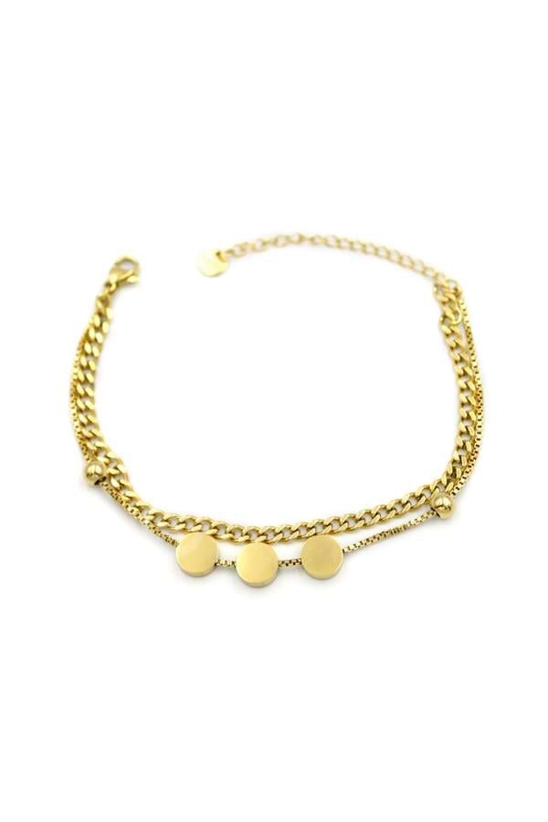 Zincir Bileklik - Altın