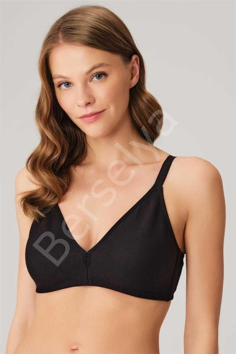 Pamuklu Balensiz Desteksiz Dolgusuz Toparlayıcı Küçültücü Sütyen