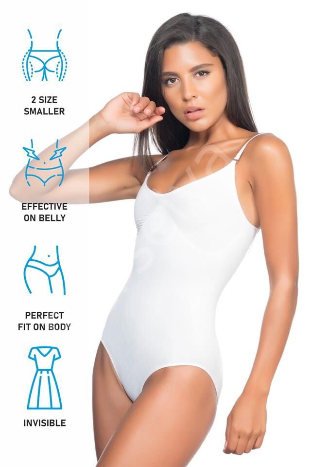 Beyaz Emay 2072 İnce Body Korse