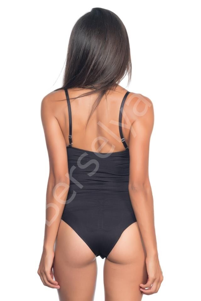 Siyah Emay 2072 İnce Body Korse