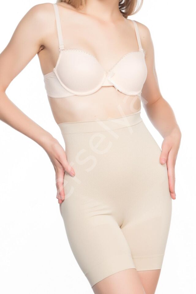 Ten Mı Emay 2032 Popo Açık Masajlı Boxer Korse