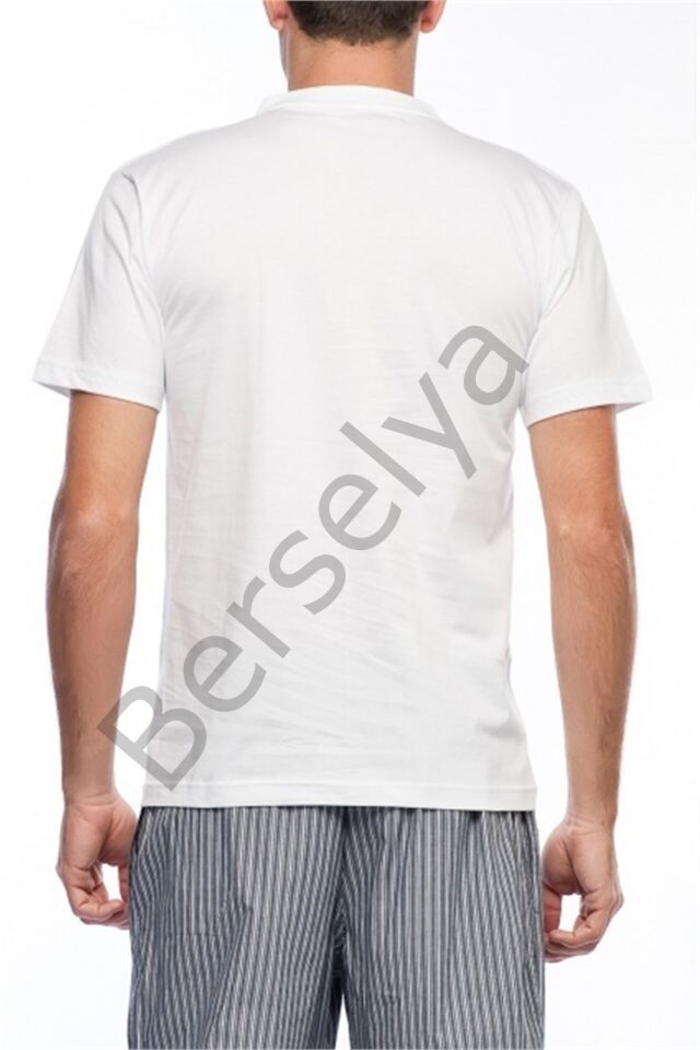 Nbb 707 Erkek  Atlet Kısa Kollu V Yaka