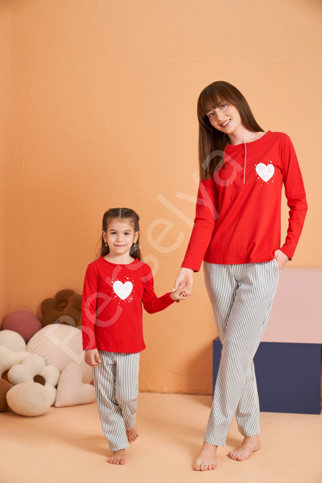 Pjs 28062 Kadın Patlı Pijama Takım