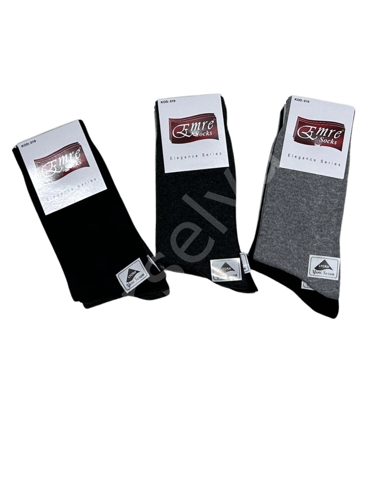 Emre Garson Boy Likralı Erkek Çorabı Asorti Renk 37-40 Numara Ayak İçin