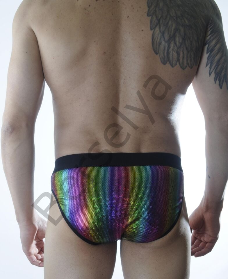 Erkek Desenli Fantezi Slip İç Çamaşırı