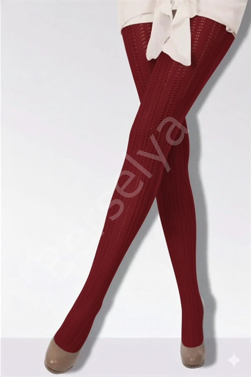 Daymod Martina Kadın File Desenli Külotlu Çorap