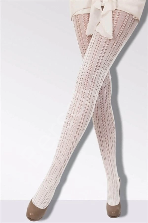 Daymod Martina Kadın File Desenli Külotlu Çorap