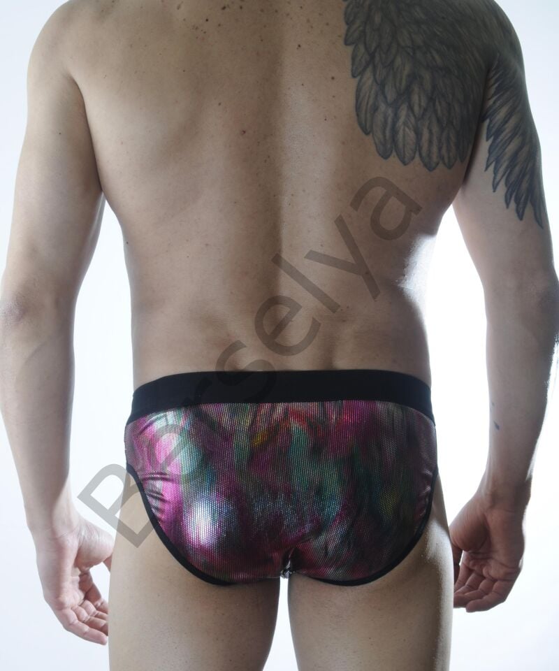 Erkek Renkli Fantezi Slip İç Çamaşırı