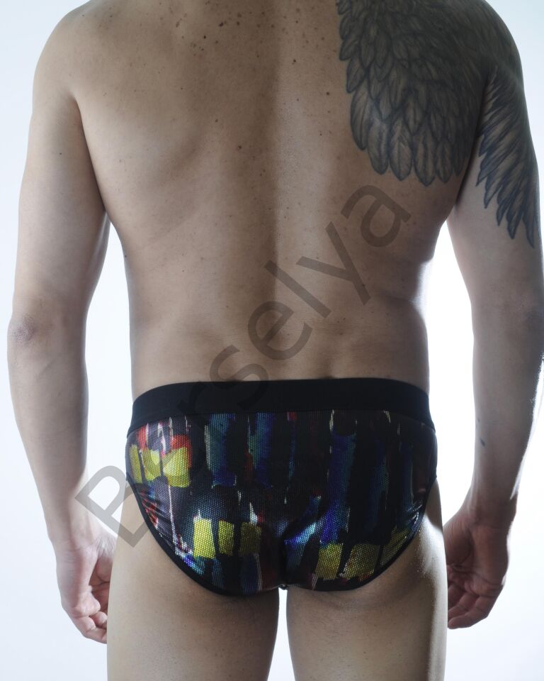 Erkek Fantezi Desenli Slip İç Giyim
