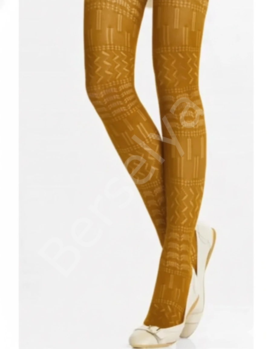 Daymod Daisy File Desenli Kadın Külotlu Çorap