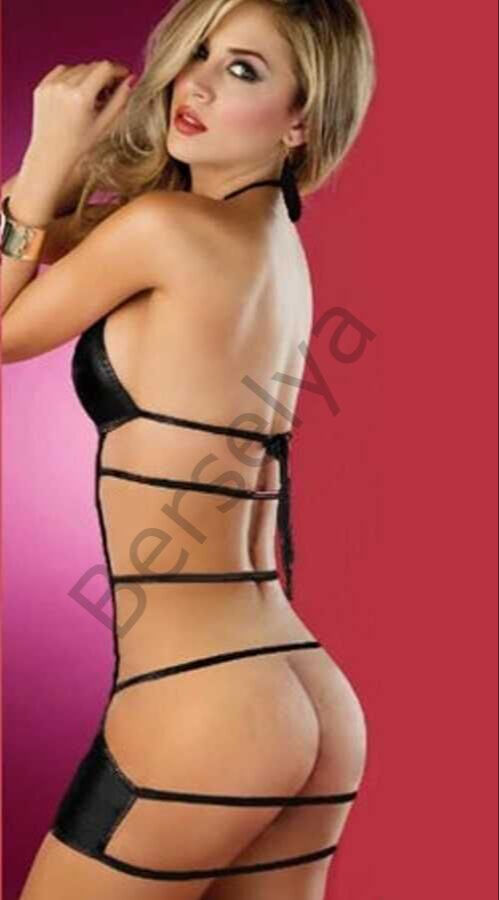 Siyah Deri Görünümlü Fantazi Elbise Brf1099, şık ve seksi gece elbisesi, mini ve club elbise, kadınlar için ideal