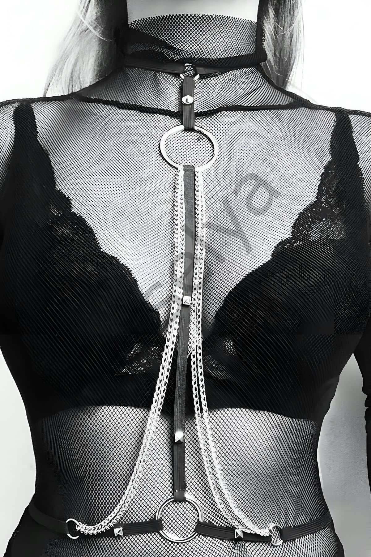 Zincirli Şık Choker - Brf426