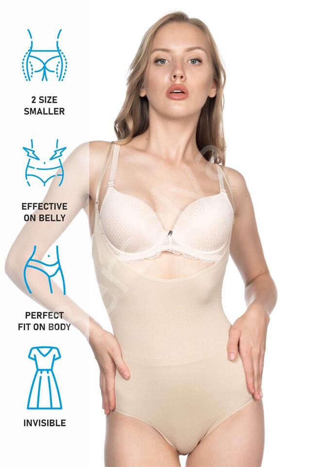 Ten Emay 2023 Göğsü Açık Body Korse