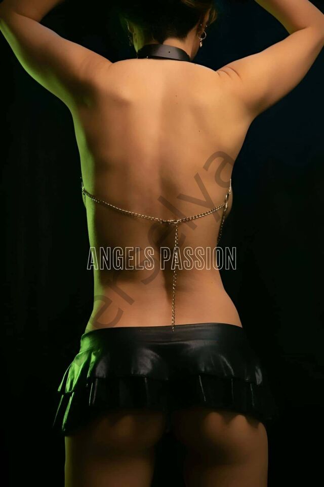 Zincirli Tasmalı Şık Harness - Brf431