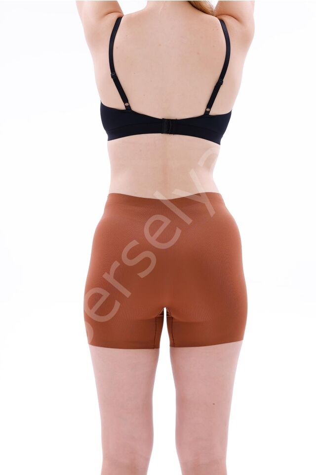 Kahverengi Mı 2703 Lazer Kesim İz Yapmaz Hayalet Boxer