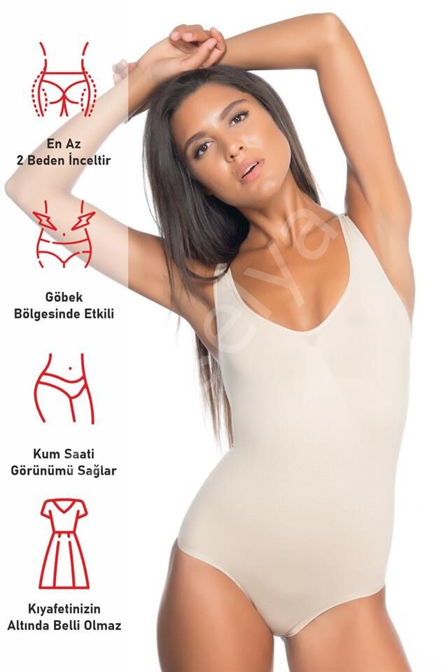 Ten Emay 2018 Kalın Askılı Body Korse