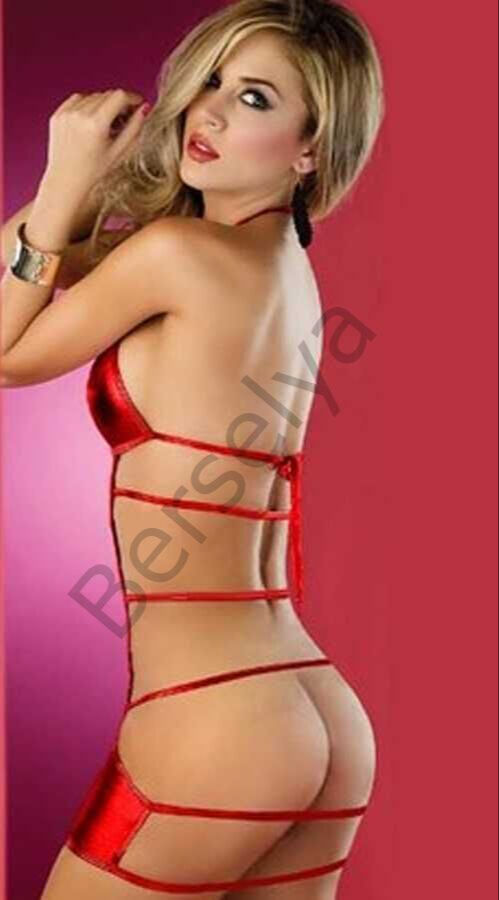 Kırmızı Seksi Fantazi Elbise Brf2000, şık ve kışkırtıcı tasarım, mini ve gece elbisesi, ideal parti ve club elbisesi