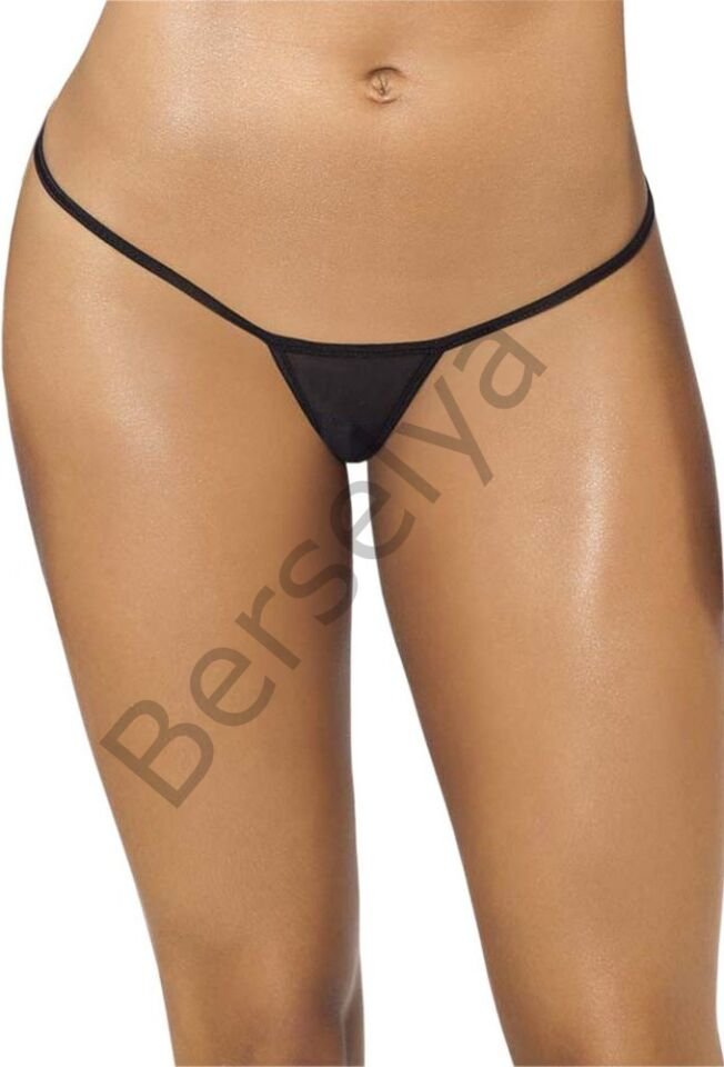 Siyah Tül Tanga Brf1114