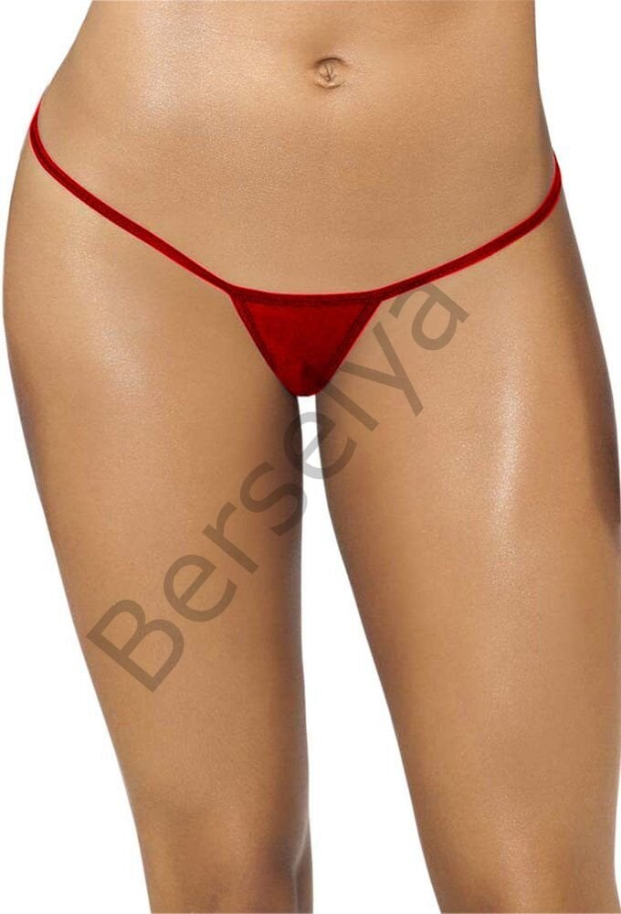 Kırmızı Tül Tanga Brf1115