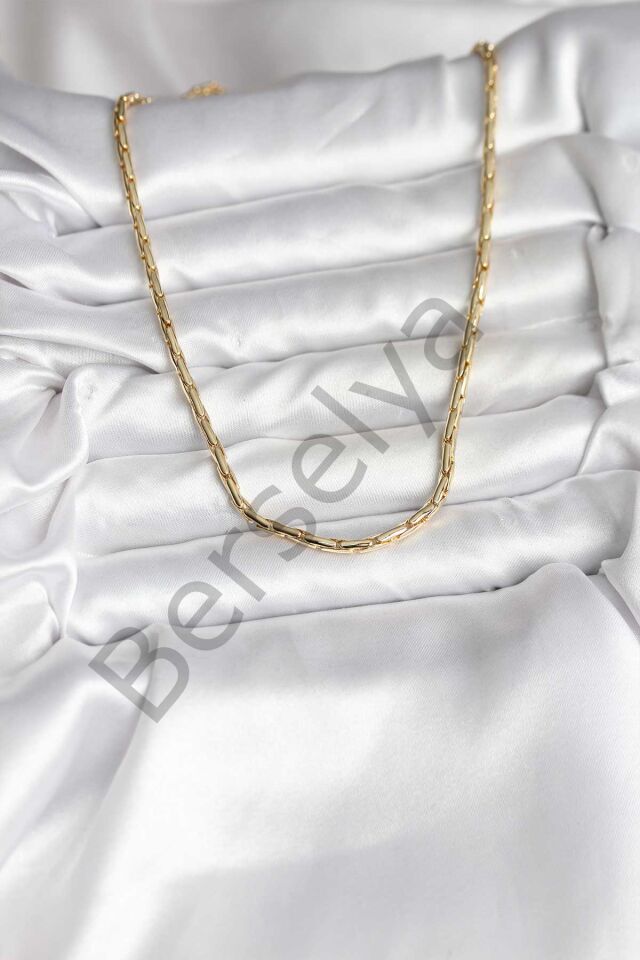 14K Gold Renk Kaplama Model CM Kadın Kolye