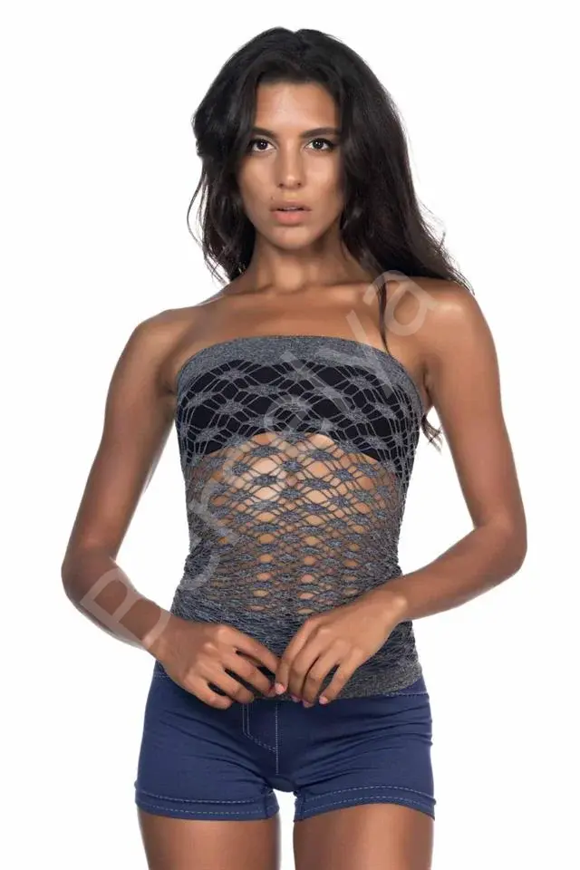 Siyah Emay 5034 Fantazi Büstiyer Atlet Korse