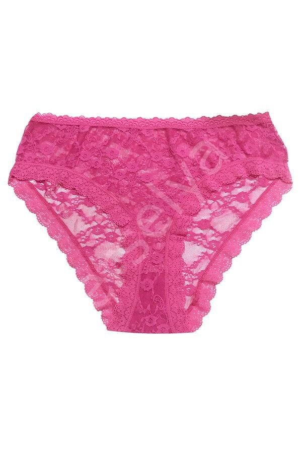 Berrak Kadın Pembe Renk Dantelli Bato Külot 11197